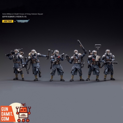 X10 Escouade Death Korps Résine - Warhammer 40K Astra Militarum (Occasion)