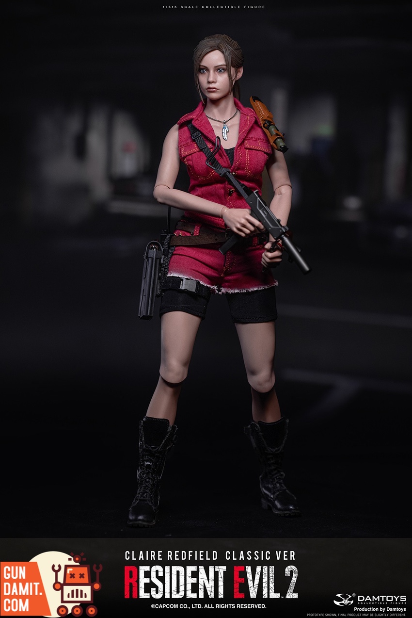 RE2 クレア レッドフィールド CLASSIC ver damtoys Biohazard RE:2 Claire Redfield (Classic Ver. 2) 1/6 Scale Figure