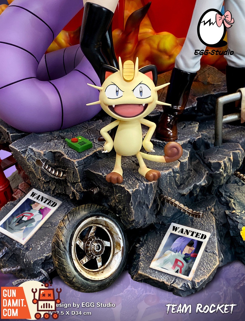 ポケモンガレージキット　Team Rocket フィギュア EGG Studio ポケモンガレージキット Team Rocket フィギュア EGG Studio