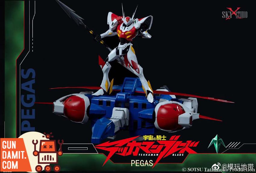 Sky X Studio Licensed Uchū no Kishi Tekkaman Pegas w/ LED