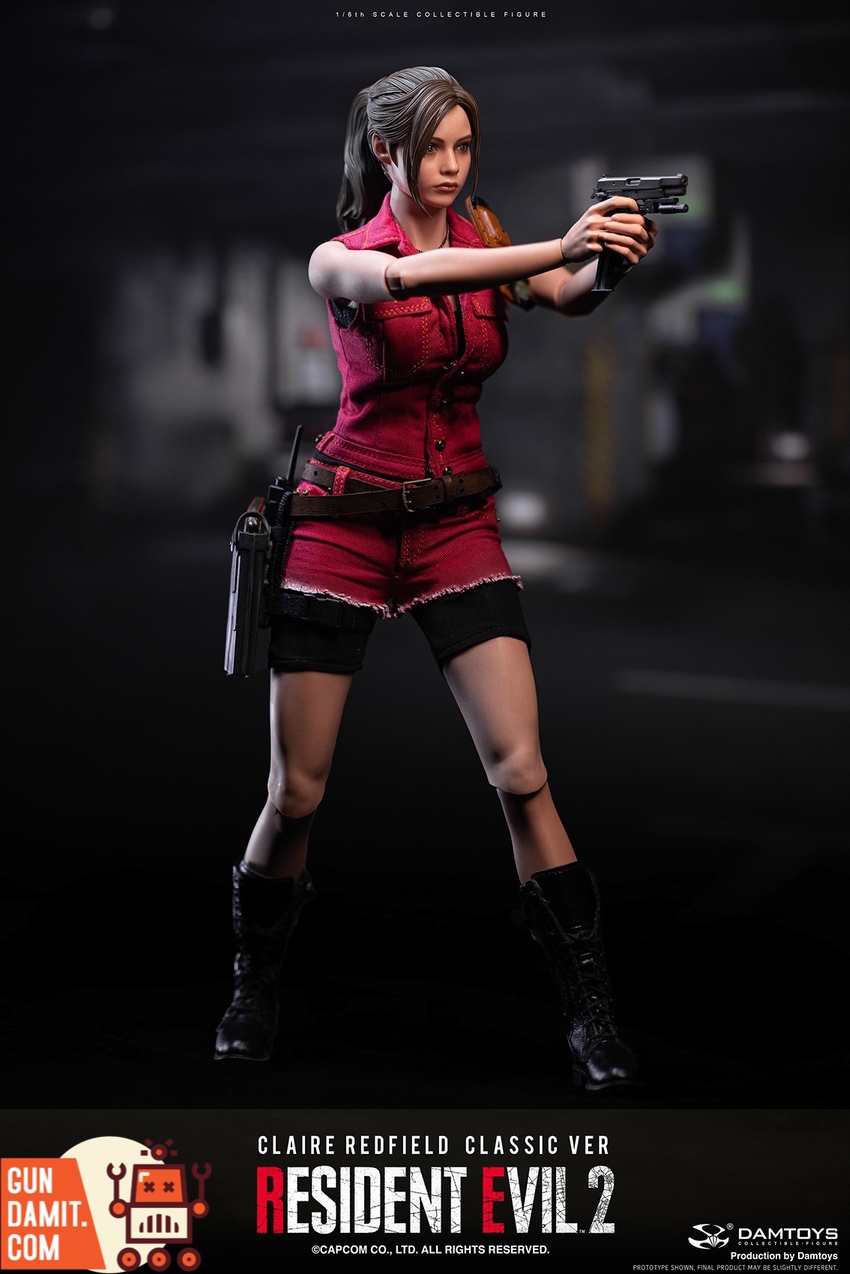 DAMTOYS 1/6 DMS-038 Resident Evil 2 Claire Redfield Classic