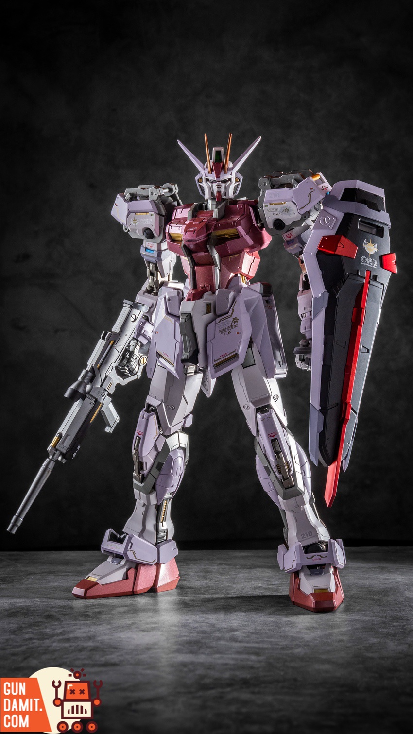 MS 1/72 NT-02 GAT-X105 Aile Strike Gundam Metal Build Red Phoenix Version -  GunDamit Store