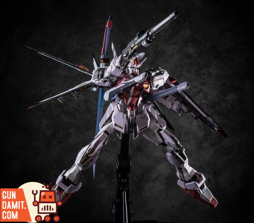 MS 1/72 NT-02 GAT-X105 Aile Strike Gundam Metal Build Red Phoenix