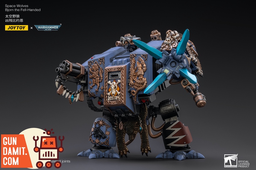 JoyToy Source 1/18 Warhammer 40K Space Wolves Bjorn the Fell
