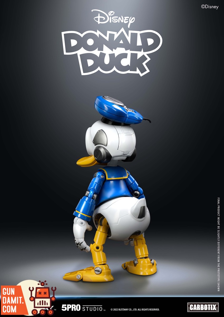 Blitzway 5PRO CA-10502 Donald Duck Carbotix Figure | GunDamit.com