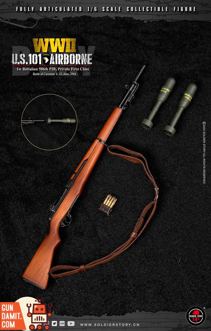 Soldier Story 1/6 SS-126 WWII U.S. 101st Paratrooper