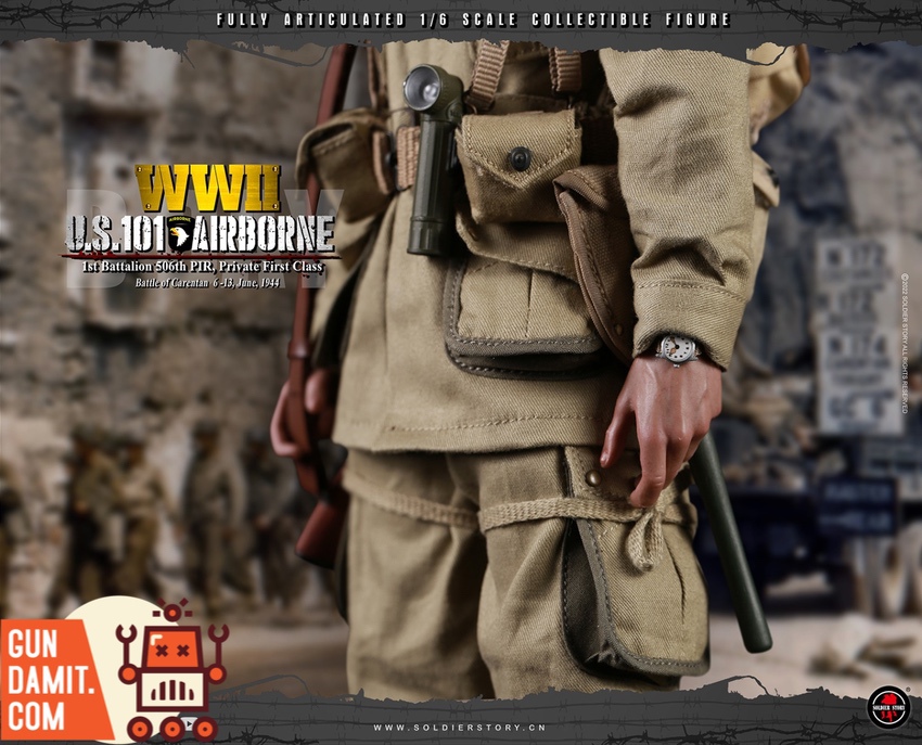 Soldier Story 1/6 SS-126 WWII U.S. 101st Paratrooper Airborne - GunDamit  Store