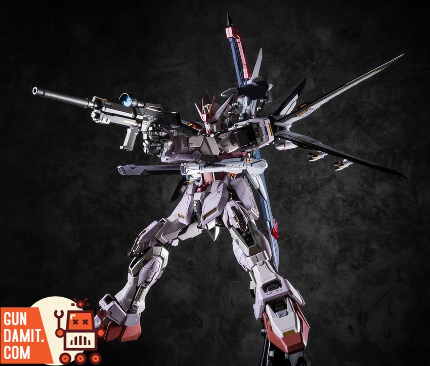 MS 1/72 NT-02 GAT-X105 Aile Strike Gundam Metal Build Red Phoenix