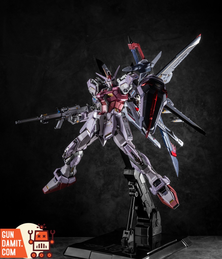 MS 1/72 NT-02 GAT-X105 Aile Strike Gundam Metal Build Red Phoenix