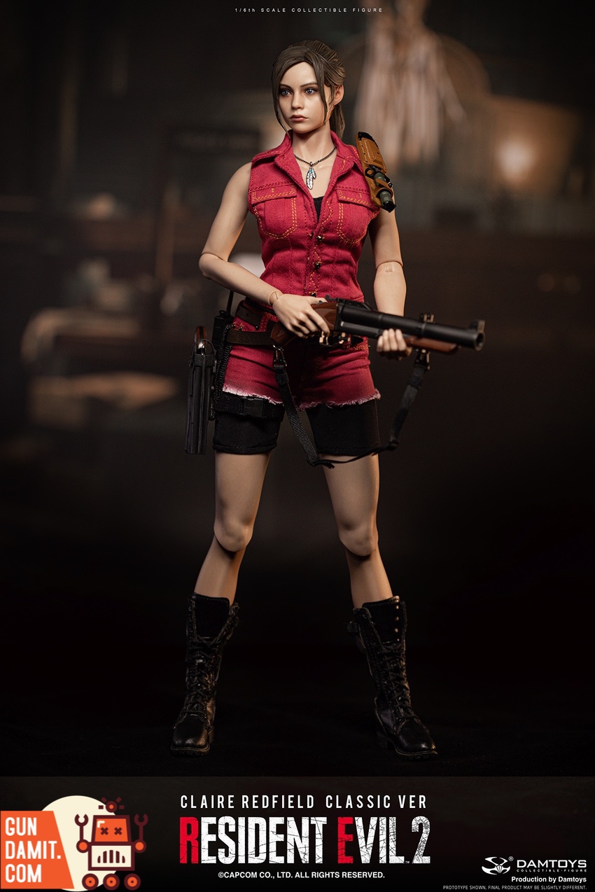 RE2 クレア レッドフィールド CLASSIC ver damtoys DAMTOYS 1/6 DMS-038 Resident Evil 2 Claire Redfield Classical