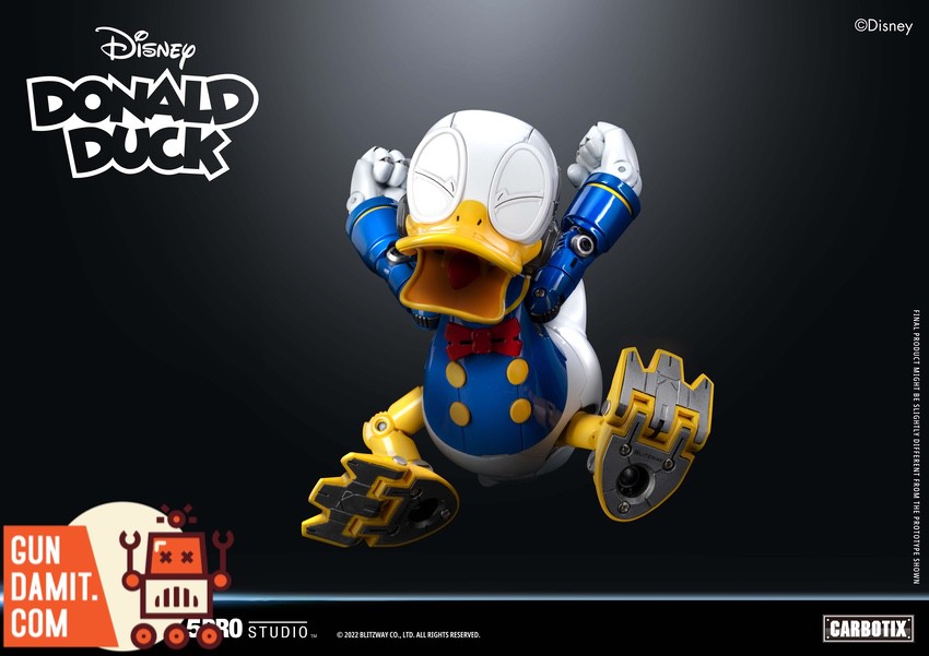 Blitzway 5PRO CA-10502 Donald Duck Carbotix Figure | GunDamit.com