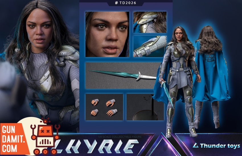 Thunder Toys 1/6 TD2026A Female Ares Valkyrie Figure | GunDamit.com