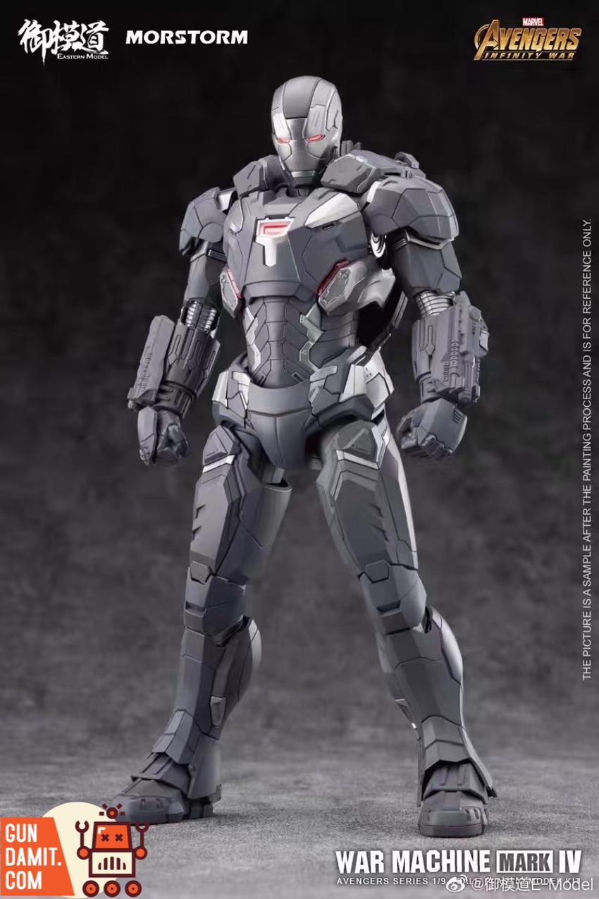 Eastern Model 1/9 Iron Man Mark 4 War Machine Model Kit Reissue