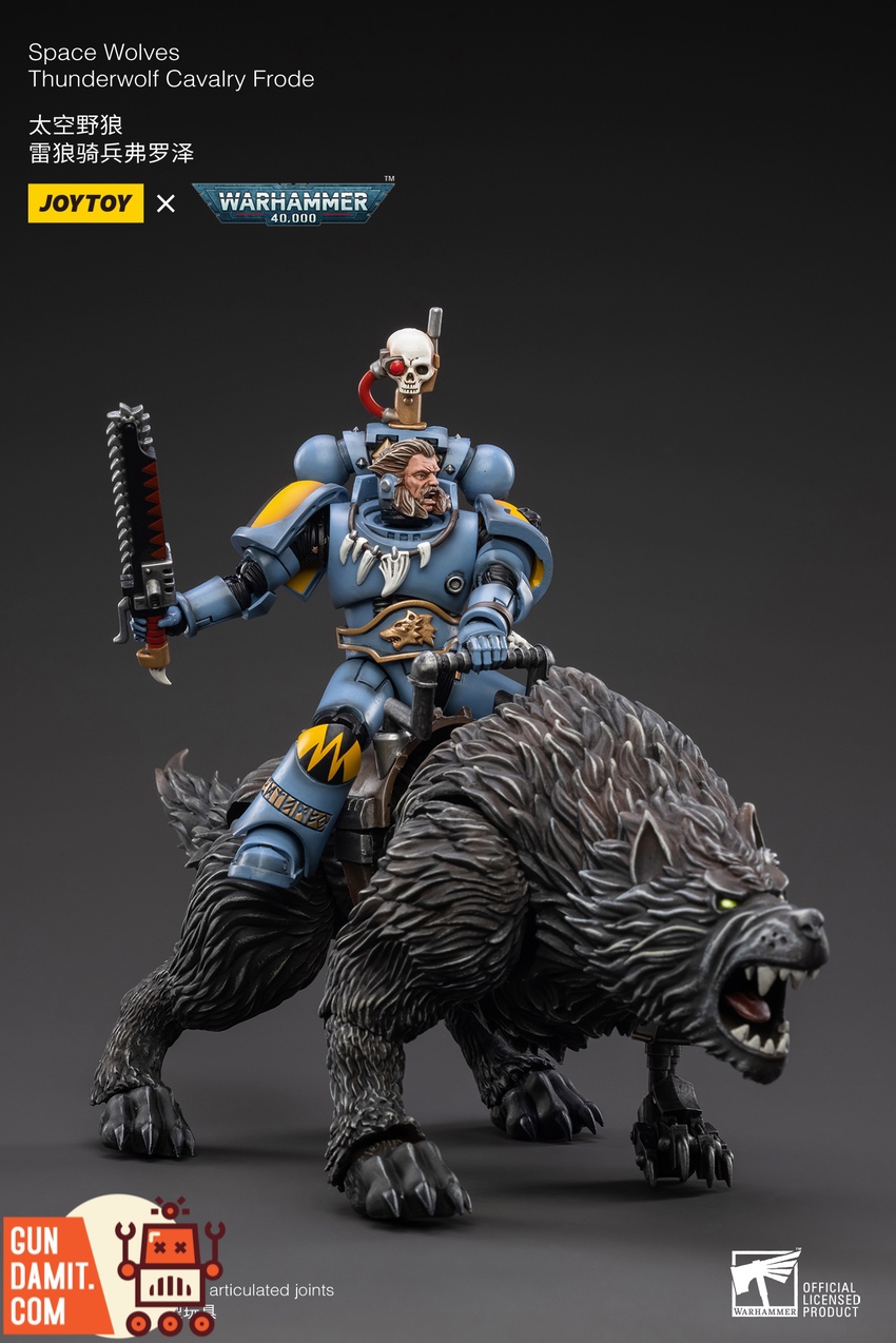 JoyToy 1/18 Warhammer 40K Thunderwolf Cavalry Frode | GunDamit.com