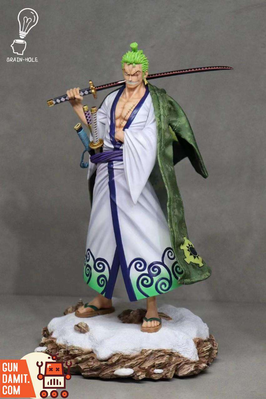 Brain-Hole Studio One Piece Ghost Island Wano Kuni Zoro Statue