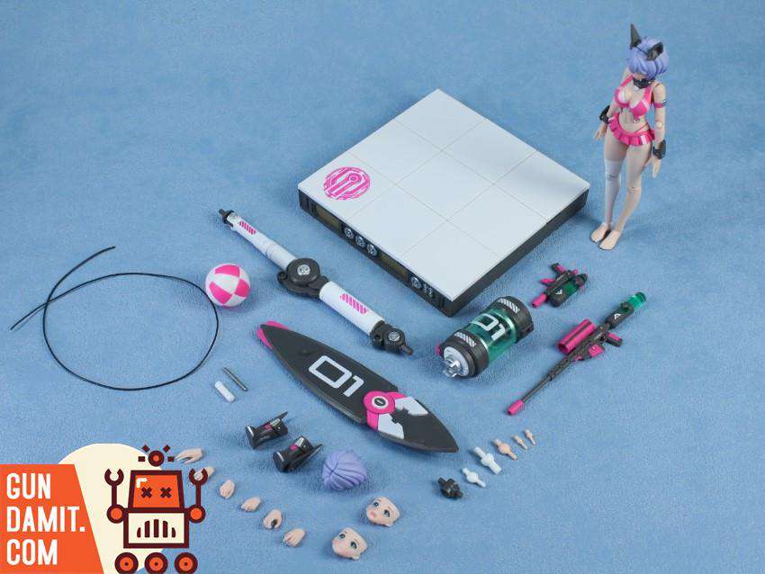 Black Crystal Candy Project​​​​​​​ 1/12 Beach Operation Yuna