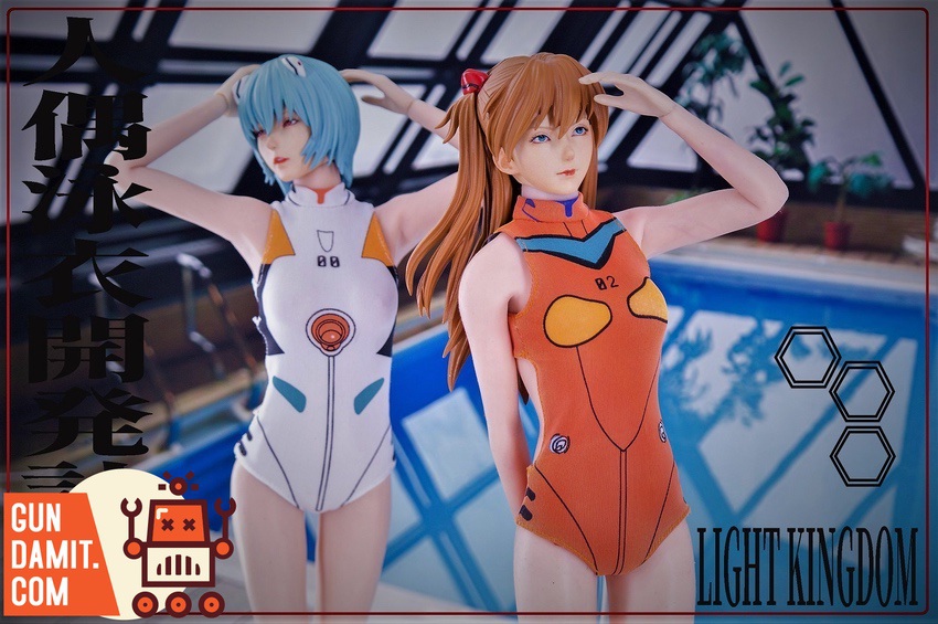 Light Kingdom 1/6 LT005A Rei Ayanami Head Sculpt - GunDamit