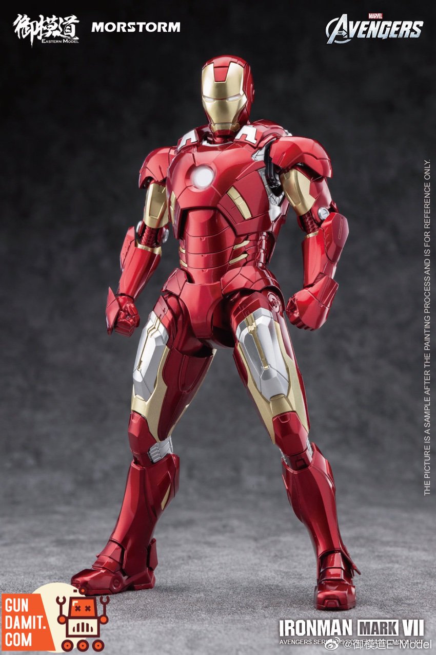 Eastern Model 1/9 Iron Man Mark 7 Model Kit | GunDamit.com