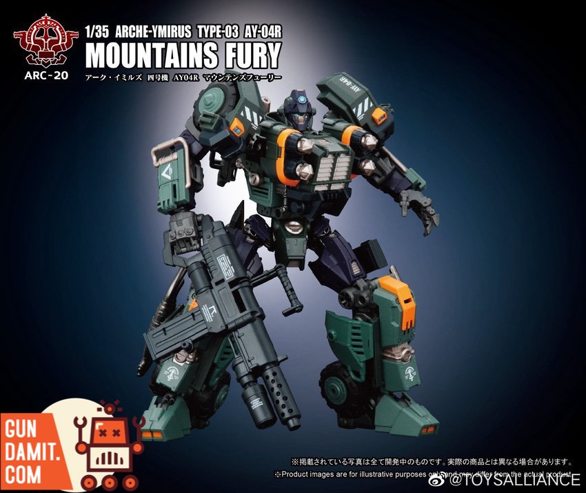 Toys Alliance 1/35 ARC-20 Arche-Ymirus Type-03 AY-04R Mountains Fury