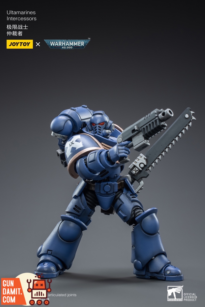 JoyToy Source 1/18 Warhammer 40K Ultramarines Intercessors