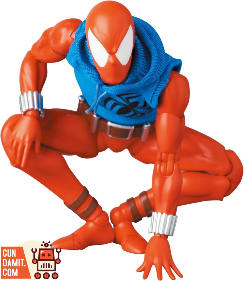 アメコミ MEDICOM TOY - MAFEX SCARLET SPIDER COMIC Ver. Medicom Toy MAFEX 1/12 No.186 Scarlet Spider Comic Version