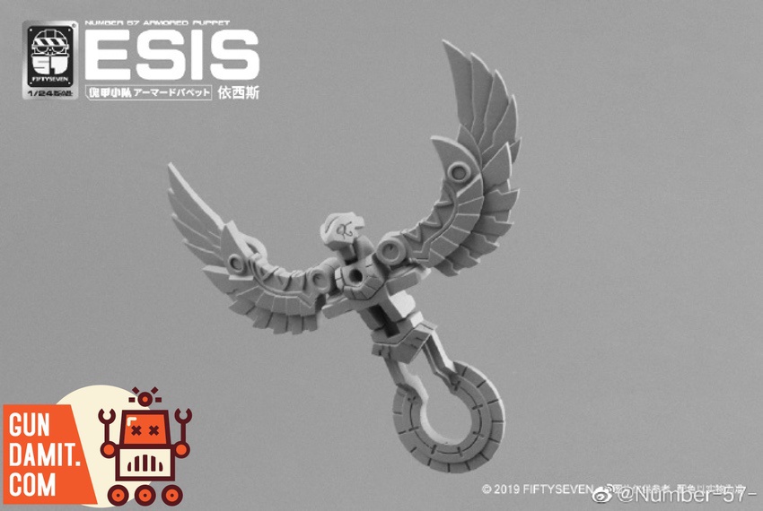 No.57 1/24 Armored Puppet Esis Model Kit - GunDamit Store