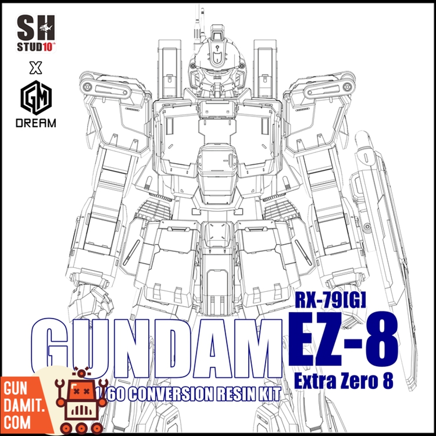 SH STUDIO X GMD 1/60 PG RX-79G EZ-8 Gundam Resin Garage Kit - GunDamit Store