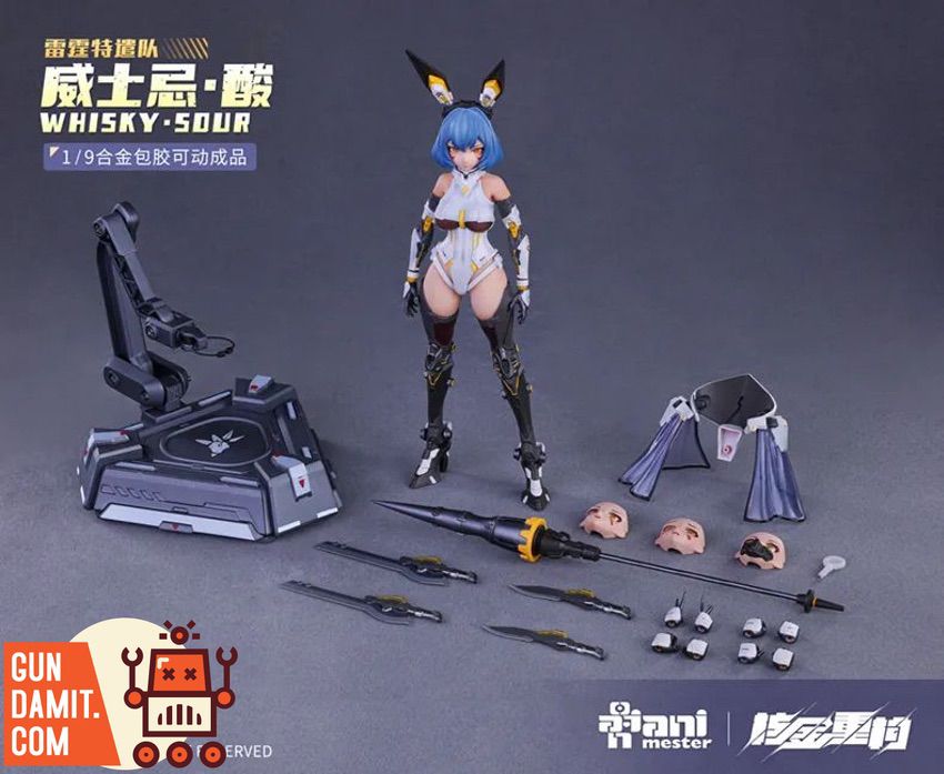 AniMester 雷鳴特攻隊 Whisky· SOUR 1/9 完成品 AniMester 雷鳴特攻隊 Whisky· SOUR 1/9 完成品 Animester 1/9