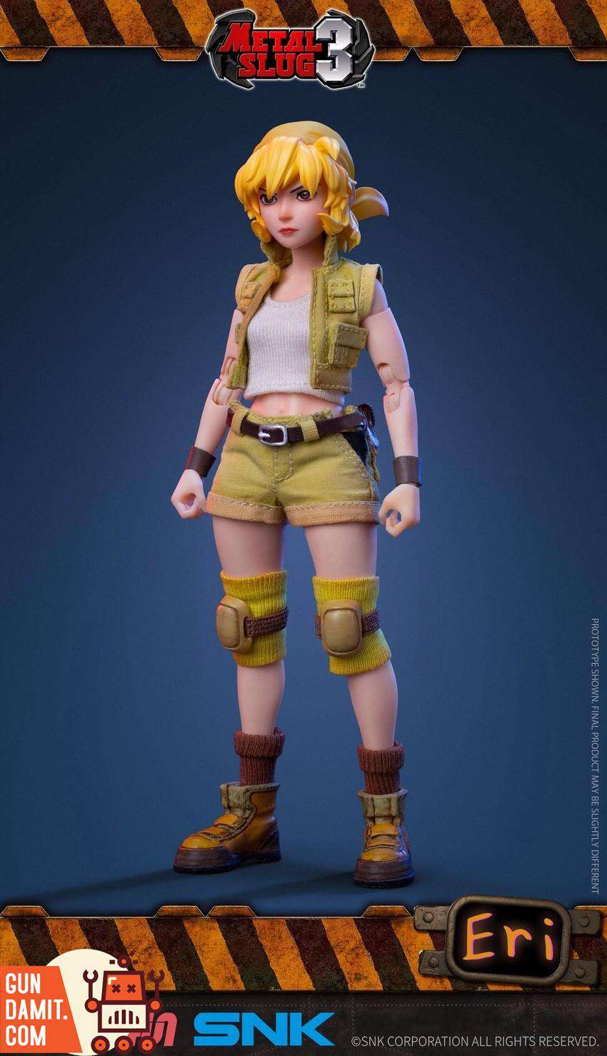 Tunshi Studio 1/12 SNK メタルスラッグ エリ カサモト TUNSHI STUDIO METAL SLUG 3 Action Figure Eri Sakamoto 1/12
