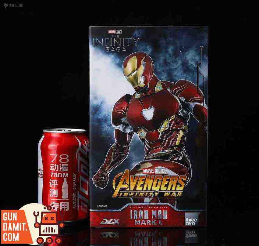 Threezero Studio 1/12 Infinity Saga DLX Iron Man Mark 50