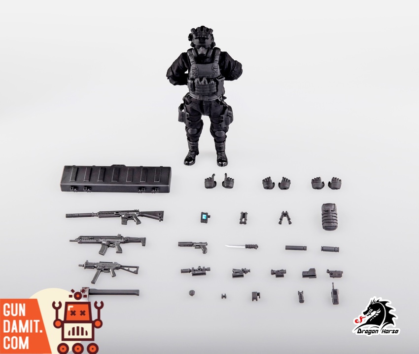 Dragon Horse 1/12 SCP Foundation MTF Alpha-1 | GunDamit.com