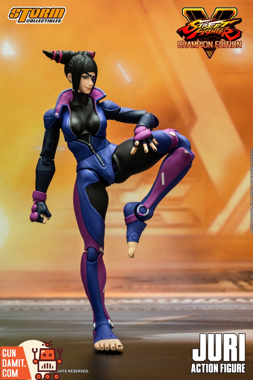 【WONDER WONDER】Lightu color wide long cut training juri pt Storm Toys 1/12 Street Fighter V Champion Edition Juri Han