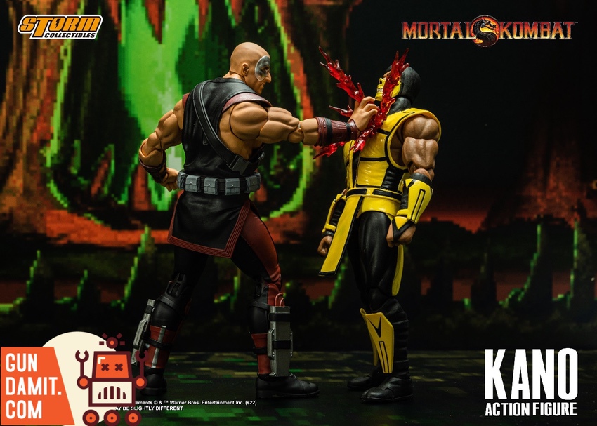 Storm Collectibles 1/12 Mortal Kombat Kano Figure | GunDamit.com