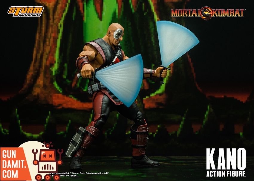 Storm Collectibles 1/12 Mortal Kombat Kano Figure | GunDamit.com