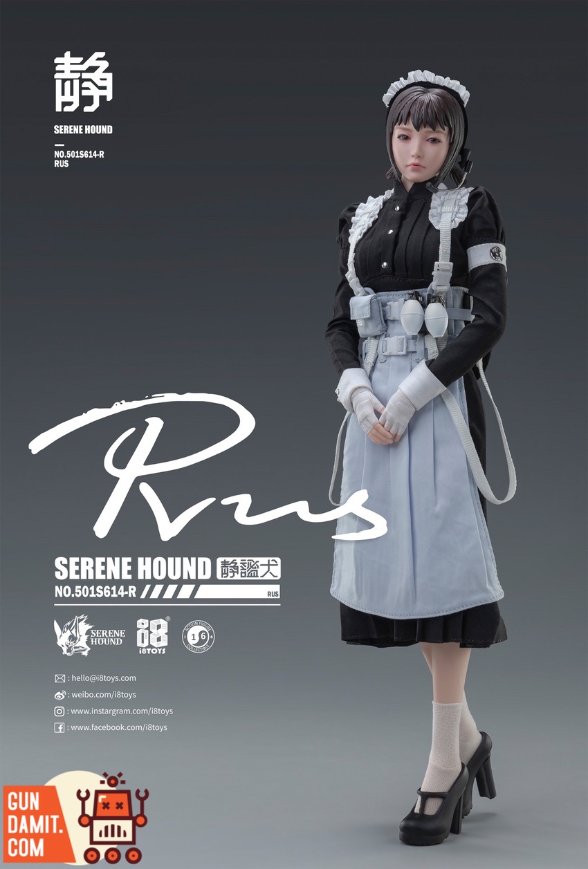 I8 Toys 1/6 Serene Hound Cerberus Maid Team Rus - GunDamit Store