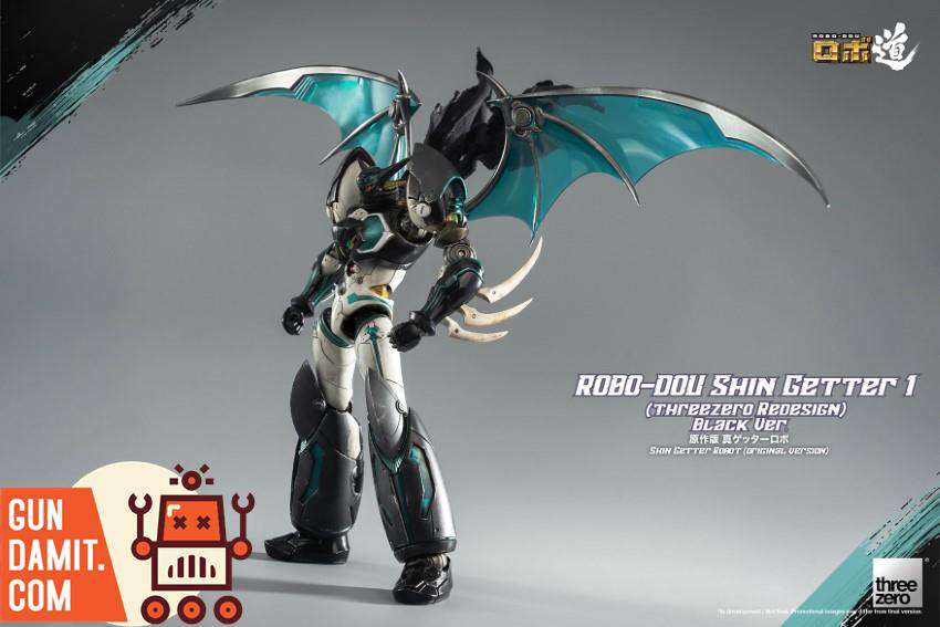 Threezero Shin Getter Robot Shin Getter 1 Black Version