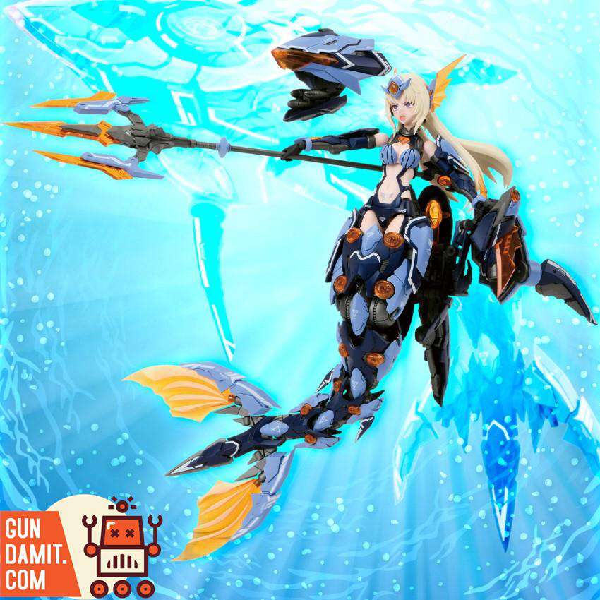 Nuke Matrix Fantasy Girl Cyber Forest The Mermaid Model kit Reissue w/o Bonus