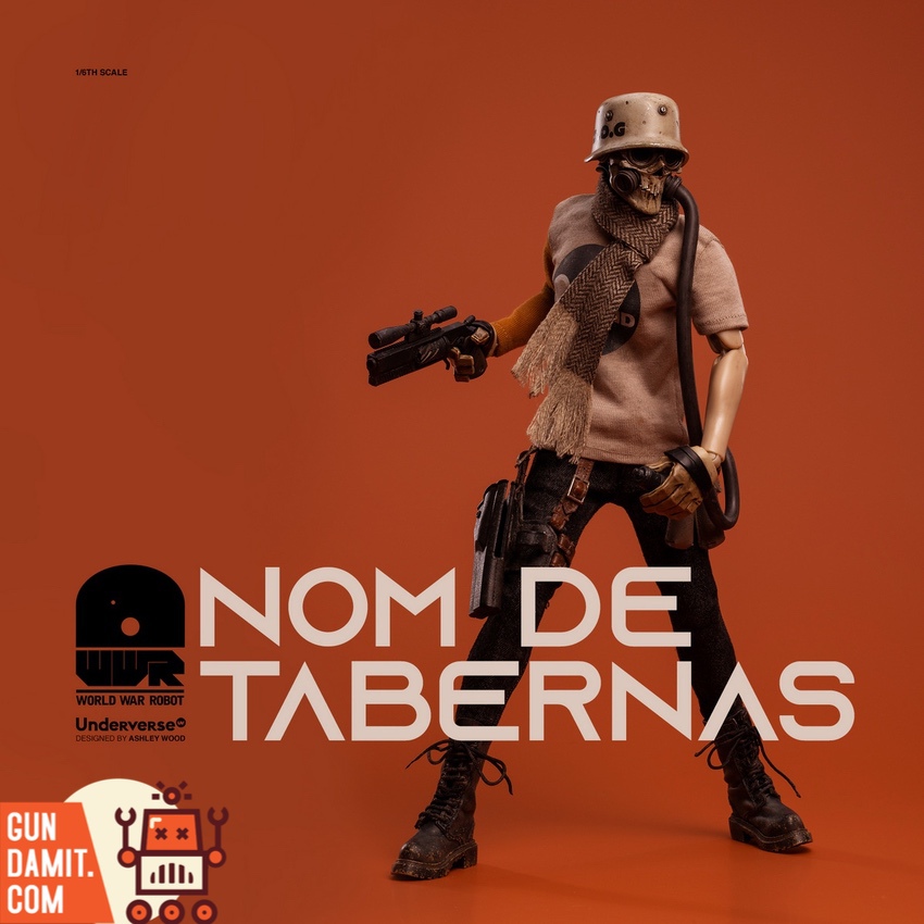 その他 Underverse WORLD WAR ROBOT 2 NOM 1/6 Underverse 1/6 UV202319 World War Robot 2 NOM DE PLUME