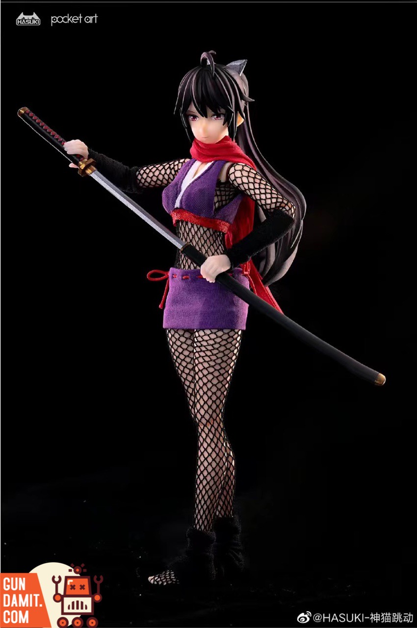 HASUKI 1/12 Pocket Art Ninja Hagi - GunDamit Store