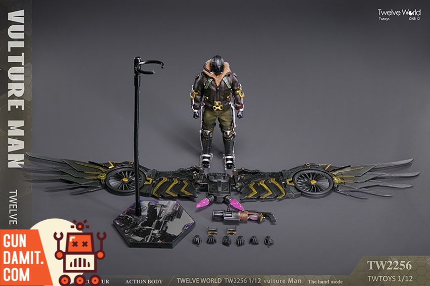 TW2256 VULTURE MAN 1/12 ヴァルチャー In Stock) TWTOYS 1/12 Vultures Man Action Figure