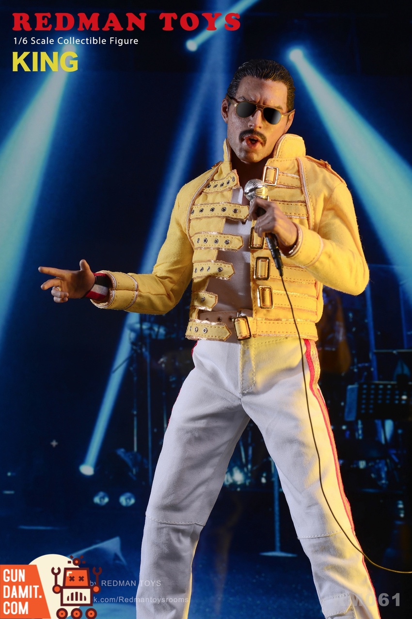 REDMAN TOYS 1/6 クイーン バンド キング 新品未開封 RM061 Redman Toys 1/6 RM061 The Rock Band King - GunDamit Store
