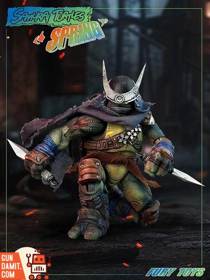 Fury Toys 1/12 Samurai Turtles Leonardo Reissue Figure | GunDamit.com