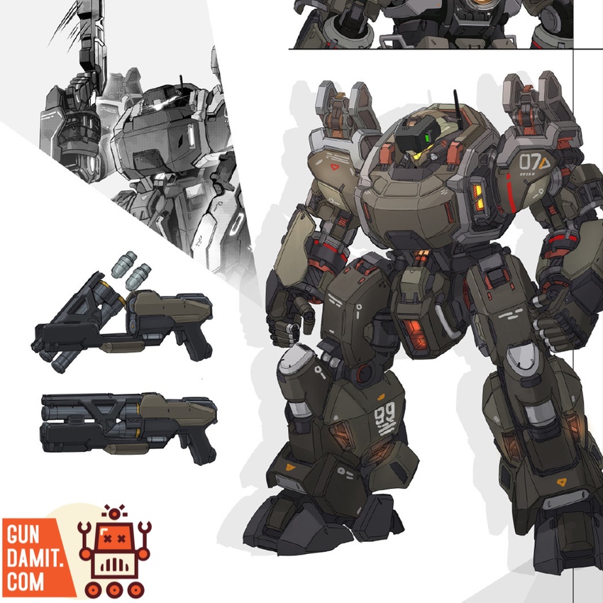 [Pre-Order] MoShow Progenitor Effect Butcher-SC Elite Class Model Kit w/ Metal Frame