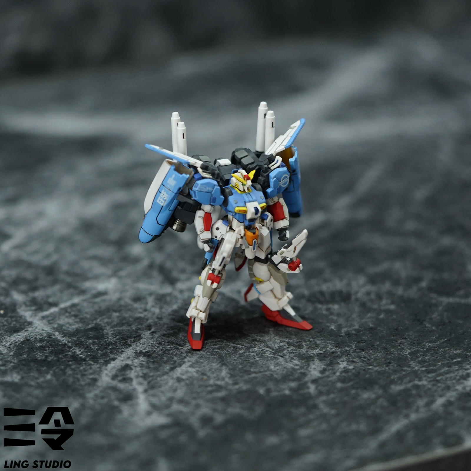 [Pre-Order] [Make to Order] Ling Studio & Bandai Gundam Artifact Pre-Painted & Pre-Assembled Model Kit MSA-0011 Ex-S Gundam