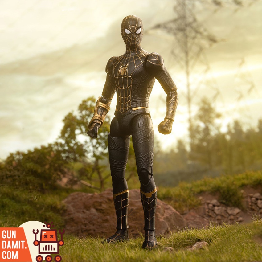 ZT Toys Marvel Licensed 1/10 Spider-man No Way Home Black & Golden Version