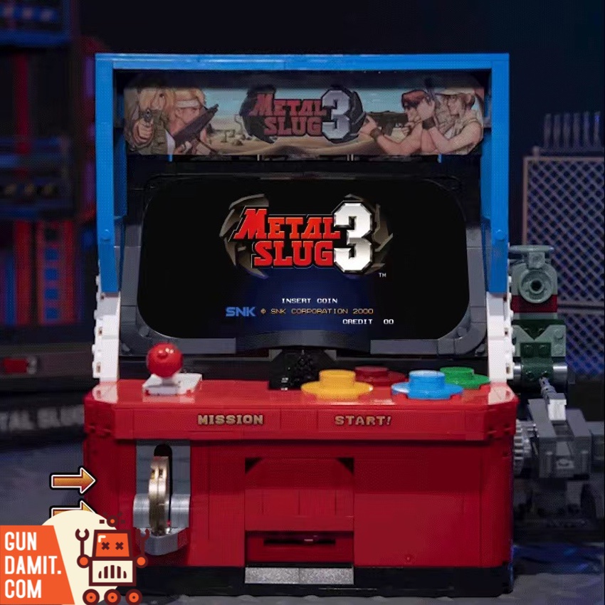 Pantasy 86231 Metal Slug Neogeo Arcade Building Blocks