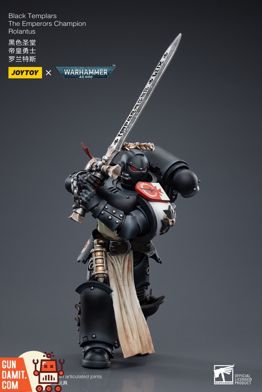 JoyToy Source 1/18 Warhammer 40K Black Templars The Emperors