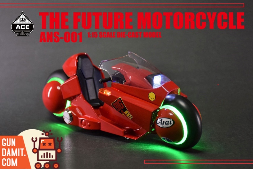 赤白バイクアクションフィギュア Ace Toyz 1/15 Ace Toyz 1/15 ピーキーバイク DX版 - The Future