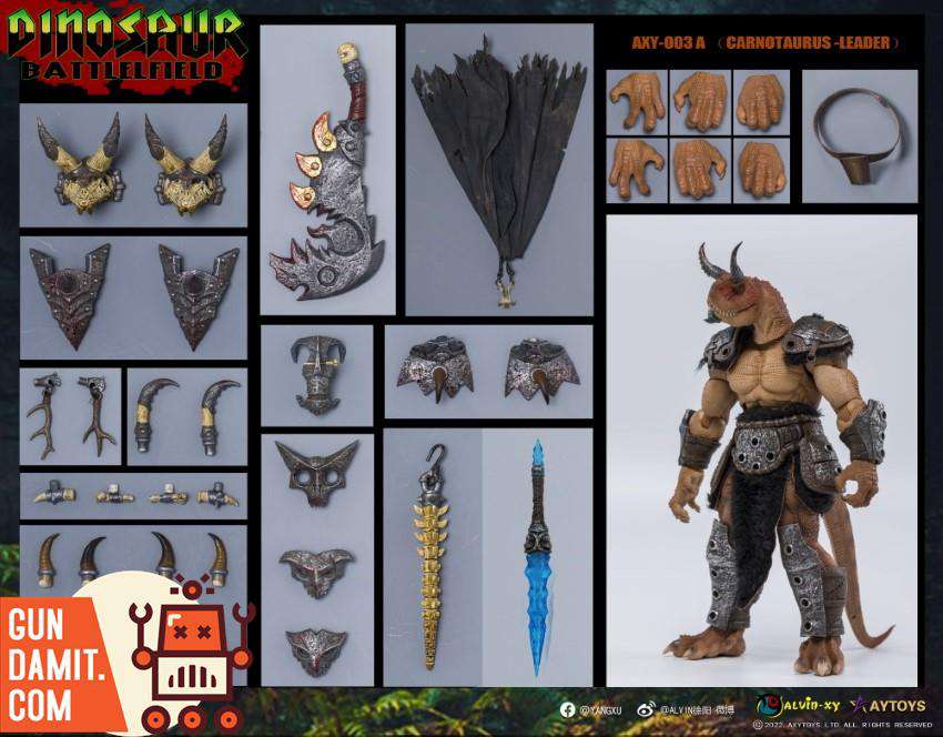 AXYTOYS AXY-003A Carnotaurus Leader Orange Version | GunDamit.com