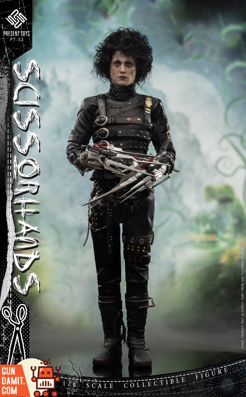 Present Toys 1/6 PT-SP52 Edward Scissorhands - GunDamit Store